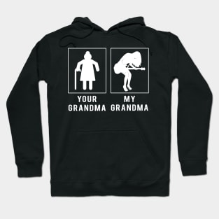 guitar your grandma my grandma tee for your grandson granddaughter Hoodie